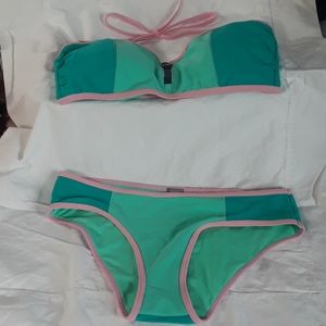 Aerie bandeau bathing suit